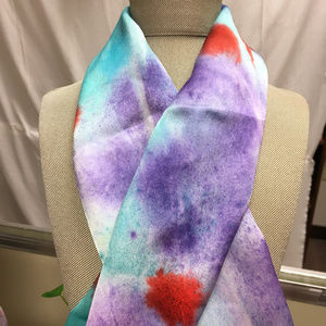 Silk Scarf - Hand Painted